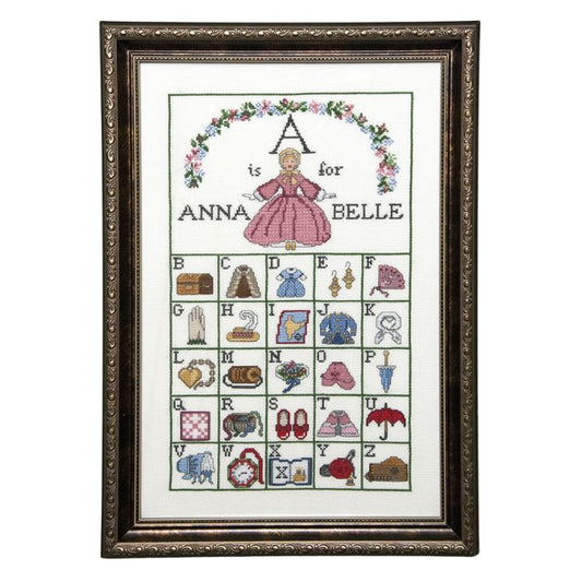 A is for Annabelle Counted Cross Stitch KIT