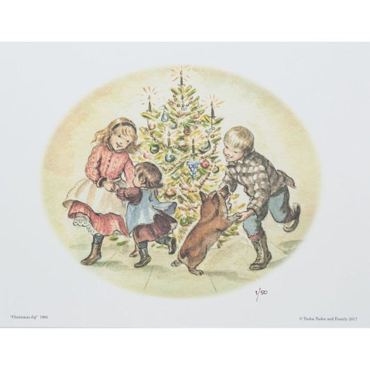 Limited Edition Christmas Jig Print