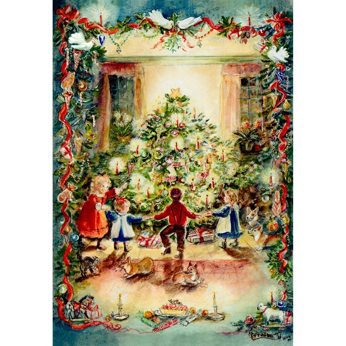 Christmas Tree Card Set