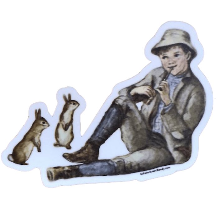 Dickon Sticker from The Secret Garden illustrated by Tasha Tudor ...