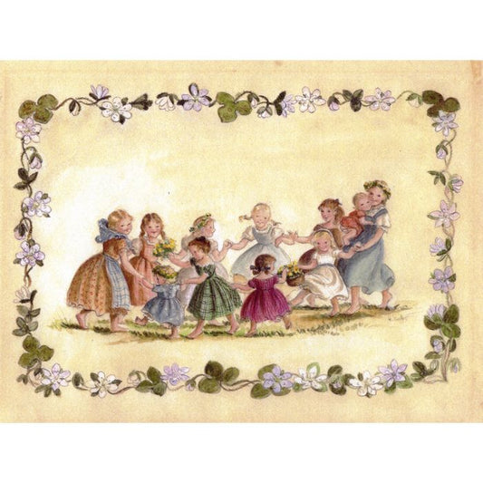 Eleven Girls Dancing Print