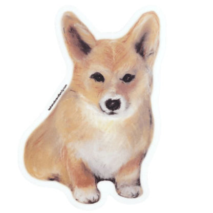 Franklin Corgi Sticker