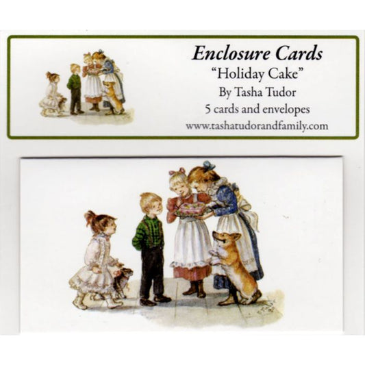 Holiday Cake Enclosure Card Set