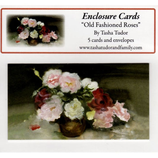 Old-Fashioned Roses Enclosure Cards