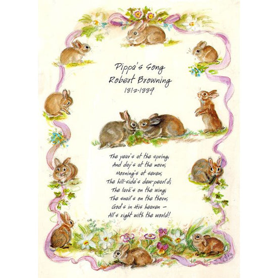 Rabbit Pippa Print Watercolor Illustration Art by Tasha Tudor – Tasha ...