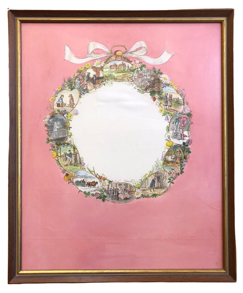 Original Painting A Round Dozen Cover