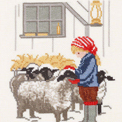 Woolly Friends Cross Stitch Kit