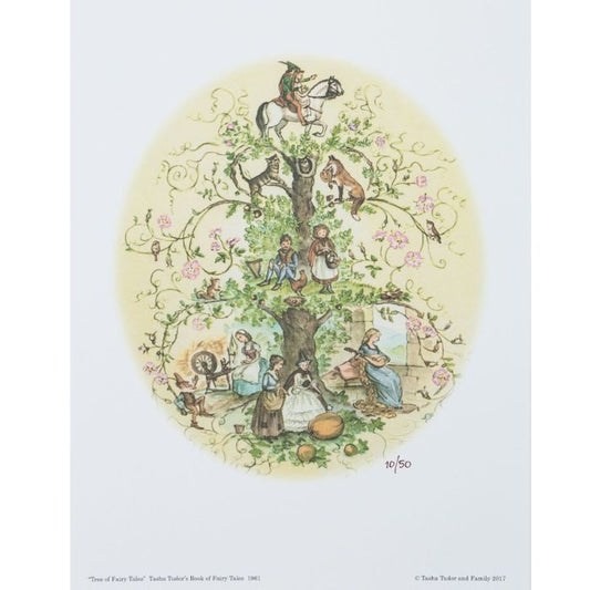 Limited Edition Tree of Fairy Tales Print