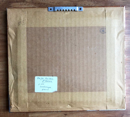Original Pencil Landscape Child's Garden of Verses