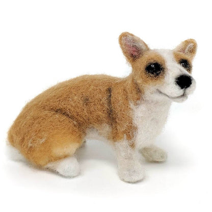 Corgi Needle Felting Kit