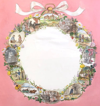 Original Painting A Round Dozen Cover