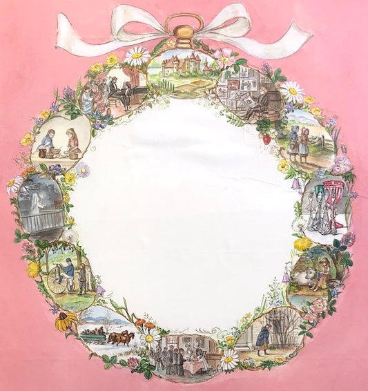 Original Painting A Round Dozen Cover