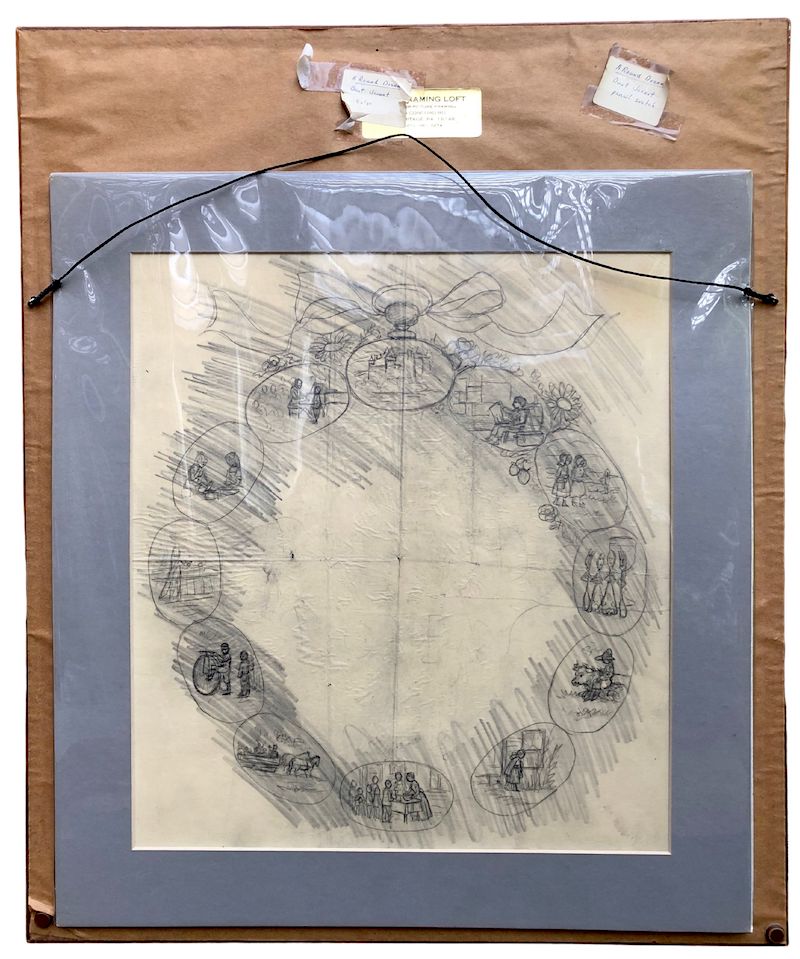 Original Painting A Round Dozen Cover