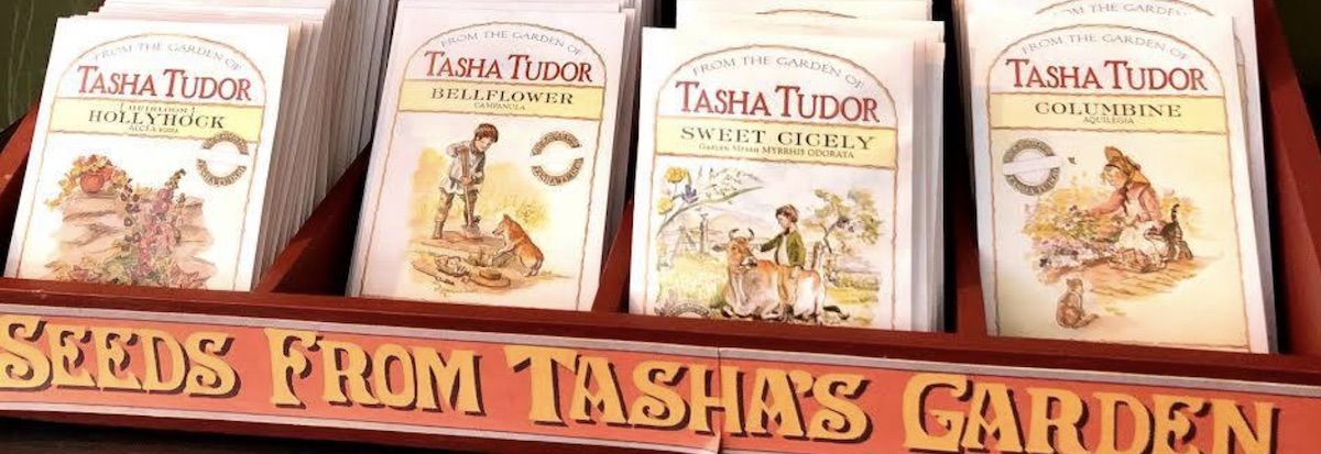 Tasha Tudor Seeds 2023 intro banner