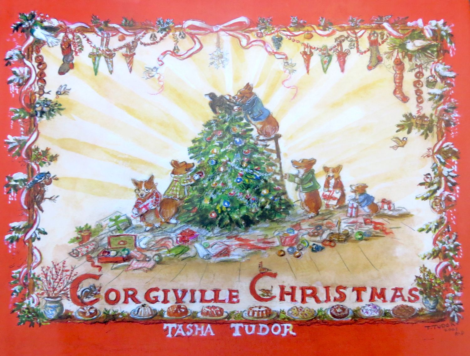 corgi christmas cover