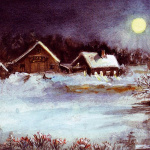 Winter Moon Card Set